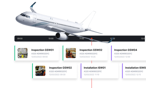 Airbus project management dashboard